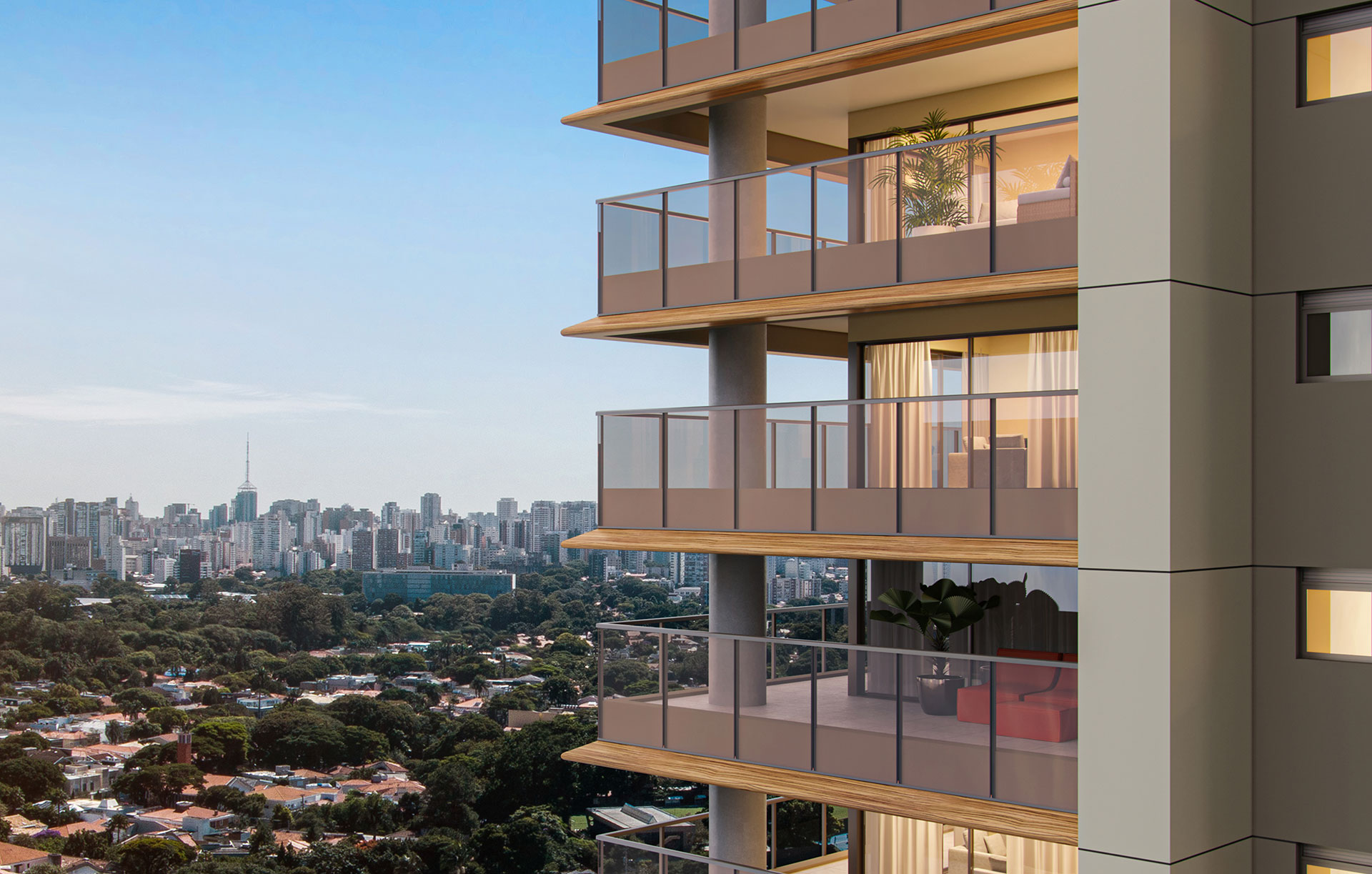 Concepção artística DETALHE DA FACHADA