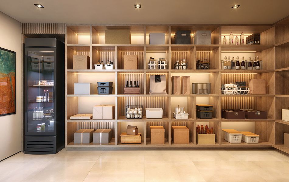 Concepção artística <br>do espaço delivery